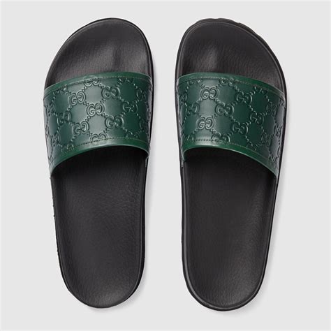 gucci slip on men|men gucci slides on sale.